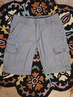 🔥🔥Wear First Men's Gray Cargo Shorts🔥🔥Size 34 Grunge Skater Cargo